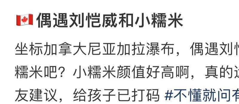 刘恺威携女儿游加拿大!9岁小糯米惊艳似杨幂,穿百元鞋长腿吸睛(图1) 刘恺威携女儿游加拿大!9岁小糯米惊艳似杨幂,穿百元鞋长腿吸睛(图1)