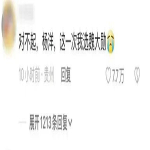 杨洋凉了，魏大勋赢了