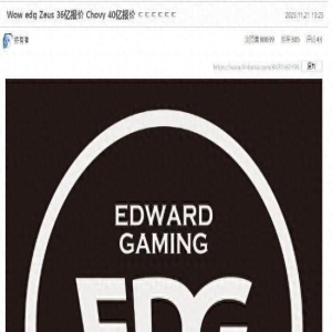 \"EDG韩媛\"登微博热搜 斥资千万想买宙斯尺帝右手？